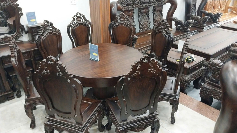 Bàn ghế gỗ